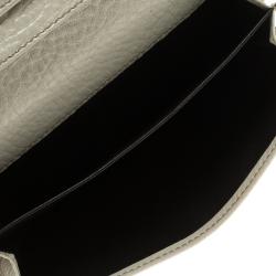Gucci Off White GG Canvas Continental Wallet