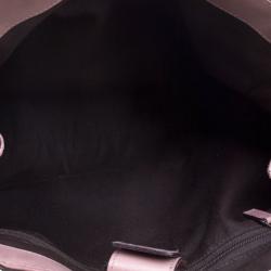 Pre Owned حقيبة يد غوتشي سوكي متوسطة كانفاس GG بنفسجية فاتحة/ بيج