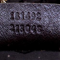 مملوكة مسبقًا Gucci Beige/Brown GG Crystal Canvas Duchessa Hobo