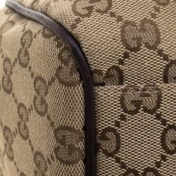 مملوكة مسبقًا Gucci Beige GG Canvas Medium Sukey Tote