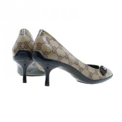 مملوكة مسبقًا حذاء غوتشي غوتشيسيما فيونكة كريستال مقاس 35.5