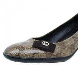 مملوكة مسبقًا حذاء غوتشي غوتشيسيما فيونكة كريستال مقاس 35.5