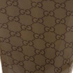 Pre Owned Gucci Biege GG Rubber Edimburg Rain Boots Size 38