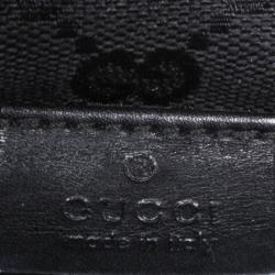 مملوكة مسبقًا Gucci Black GG Canvas Belt Bag