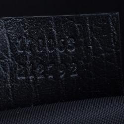 Gucci Dark Grey GG Supreme Canvas Portfolio