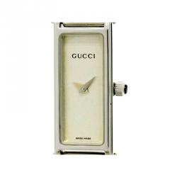 Gucci Silver Stainless Steel 1500L Women's Wristwatch 12MM