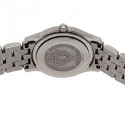 Pre Owned Gucci Silver Stainless Steel 5500L Women's Wristwatch 28MM