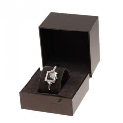 Gucci Black Stainless Steel 1900L Women's Wristwatch 20MM