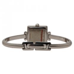 Pre Owned Gucci Black Stainless Steel YA1055 Women's Wristwatch 25MM