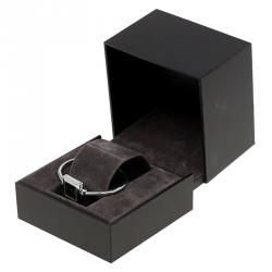 Pre Owned Gucci Black Stainless Steel YA1055 Women's Wristwatch 25MM