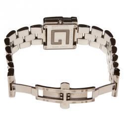Gucci Black Stainless Steel 3600L Women's Wristwatch 23MM