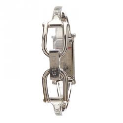 Pre Owned Gucci Silver Stainless Steel 1500L Women's Wristwatch 12MM