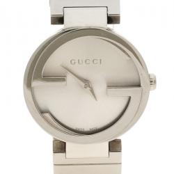 Gucci Silver Stainless Steel 133.5 Women's Wristwatch 29MM