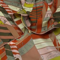 Pre Owned Hermes Multicolor Astrologie Nouvelle Silk Square Scarf