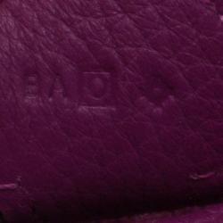 Hermes Cyclamin Clemence Leather Evelyne III GM Bag