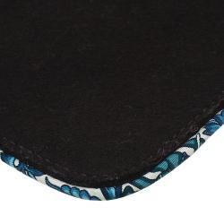 Pre Owned Hermes Brown Felt Travel Case