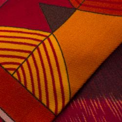 Pre Owned Hermes Multicolor Pelages Et Camouflage Twilly Silk Bandeau Scarf