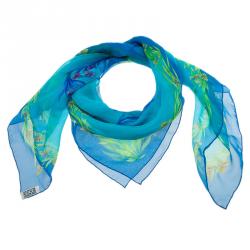 Pre Owned حزام هيرمس جلد بني بوشاح 80سم