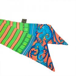 Pre Owned Hermes Multicolor Silk Twilly Bandeau