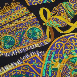 Pre Owned Hermes Multicolor Silk Sous l'Egide de Mars Square Scarf