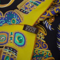 Pre Owned Hermes Multicolor Silk Sous l'Egide de Mars Square Scarf