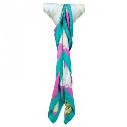 Pre Owned Hermes Multicolor Marquis de Lafayette Special Edition Silk Square Scarf