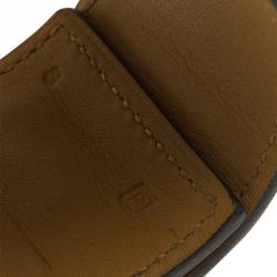 Pre Owned Hermès Collier de Chien Purple Calfskin Leather Palladium Plated Bracelet S