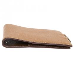 Pre Owned Hermes Brown Epsom Leather Agenda/Notebook PM