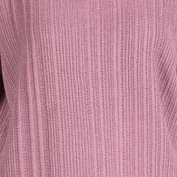 Hermes Pink Chunky Cotton Knit Top M