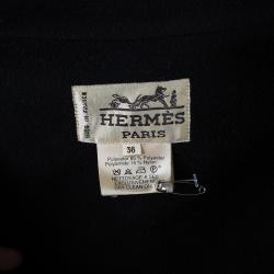 Hermes Classic Long Overcoat S