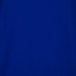 Pre Owned Hermes Blue Batwing Sleeve Cashmere Sweater S