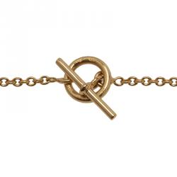 Hermes Farandole Yellow Gold Lariat Necklace
