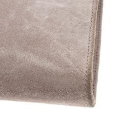 Hermes Lilac Suede Palladium Hardware Kelly Longue Clutch 34cm