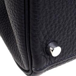Pre Owned Hermes Graphite Togo Palladium Hardware Kelly Retourne 32 Bag