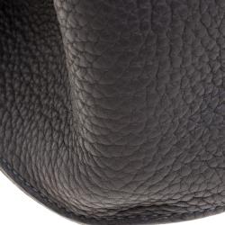 Pre Owned Hermes Vert Gris Taurillon Clemence Leather Jypsiere 37 Bag