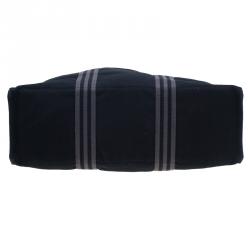 Pre Owned Hermes Black Canvas Fourre-Tout Tote GM