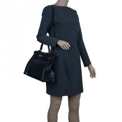 Hermes Noir Togo Calfskin 35cm Kelly Tote