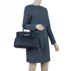 Hermes Black Leather Birkin 30