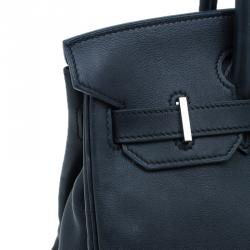 Hermes Black Leather Birkin 30