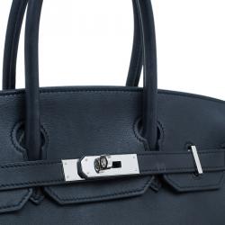 Hermes Black Leather Birkin 30