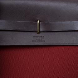 Pre Owned Hermes Orange and Red Herbag TPM Crossbody Bag