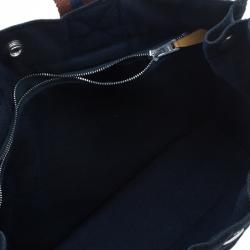 Pre Owned Hermes Navy Blue Fourre-Tout Tote PM