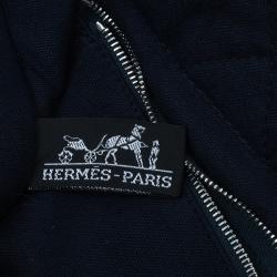 Pre Owned Hermes Navy Blue Fourre-Tout Tote PM