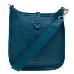 مملوكة مسبقًا حقيبة يد هيرميس بلو دي بريس كليمونس إيفيلين  II TPM