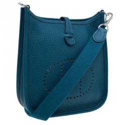 مملوكة مسبقًا حقيبة يد هيرميس بلو دي بريس كليمونس إيفيلين  II TPM