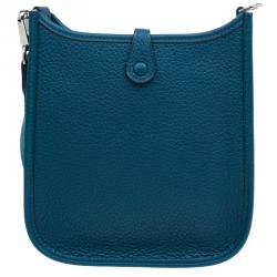 مملوكة مسبقًا حقيبة يد هيرميس بلو دي بريس كليمونس إيفيلين  II TPM