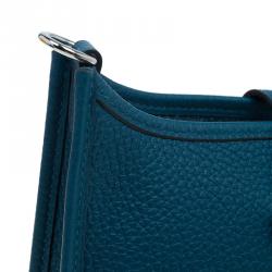 مملوكة مسبقًا حقيبة يد هيرميس بلو دي بريس كليمونس إيفيلين  II TPM