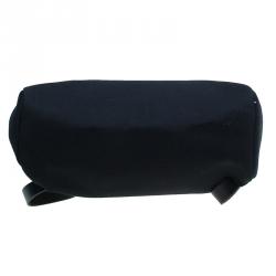 Pre Owned Hermes Black Herbag 2 in 1 tote and handbag Convertible Satchel