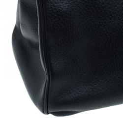 Hermes Noir Togo Leather Gold Hardware Birkin 35 Bag