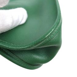 Pre Owned Hermes Green Courchevel Leather Vespa PM Bag